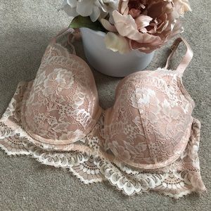 La Senza Nude Lace Bra